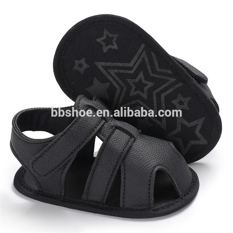 Amazon hot Round toe Anti-slip 0-18 months baby Outdoor walking shoes toddler sandals