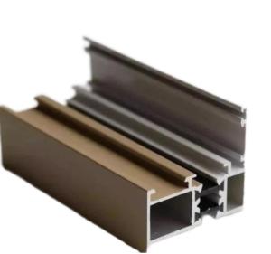 Quality Champagne Anodizing Aluminium Sliding Window Profile Sound Insulation wholesale