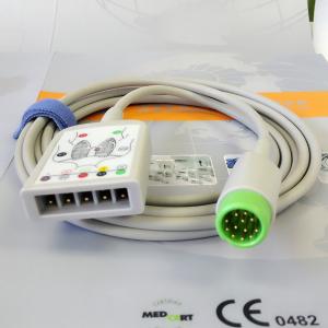 Quality Compatible ECG Monitor Cable , Hospital Accessories Products ECG Trunk cable 12 pins wholesale