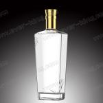Screw Cap Custom Glass Bottle For Tequila Liquor Spirits