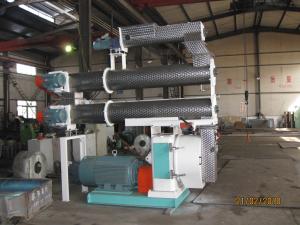 Quality 18th 132kw Ring Die Wood Pellet Machine Feed Mill Equipment wholesale