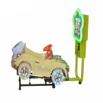 Racing Kiddie Ride Machines Bubble Car 110V / 220V Voltage 12 Months Warranty