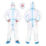 Medical Disposable Coverall Suit 65gsm