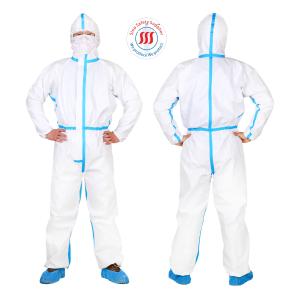 Quality Medical Disposable Coverall Suit 65gsm wholesale