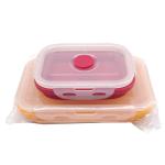 Amazon hot selling microwave oven collapsible silicone folding leakproof food