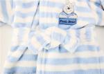 Coral Fleece Personalised Baby Bath Robes 3-24M Rich Color AZO FREE OEM/ODM