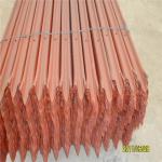 Welding Firmly Galvanised Metal Palisade Fence , Palisade Fence Pales