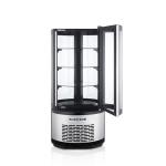 100L Floor Standing Bakery Round Cake Display Showcase To Fresh Food