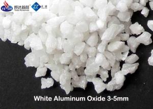 Quality Thermal Stable Fused White Alumina , 3 - 5 Mm Abrasive Aluminium Oxide wholesale