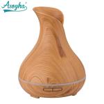 300ml PP Material Atomizer Aroma Air Humidifier Wood Grain For Office Home