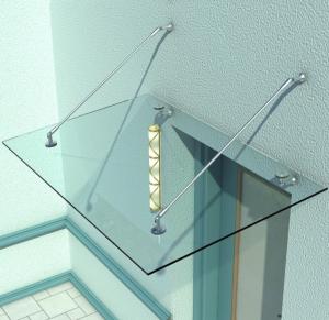 Quality Anti Impact Soundproof Polycarbonate Window Awnings wholesale