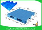 Warehouse Logistics Heavy Duty Plastic Pallets Double Sides 1200 * 1000 * 170mm