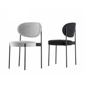 Quality Customized Color Metal And Fabric Dining Chairs , Modern Restaurant Chairs wholesale