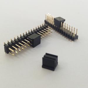 China Double Row 1.27mm Pitch SMT Pin Header Connectors 40 Pin Female Header on sale