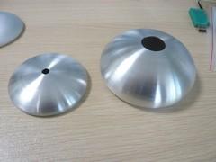 Quality OEM 1mm Metal Spinning Parts Aluminum Table Lamp Cover wholesale