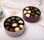 0.35mm Thickness Tinplate Cookie Tin Box Offset Printing