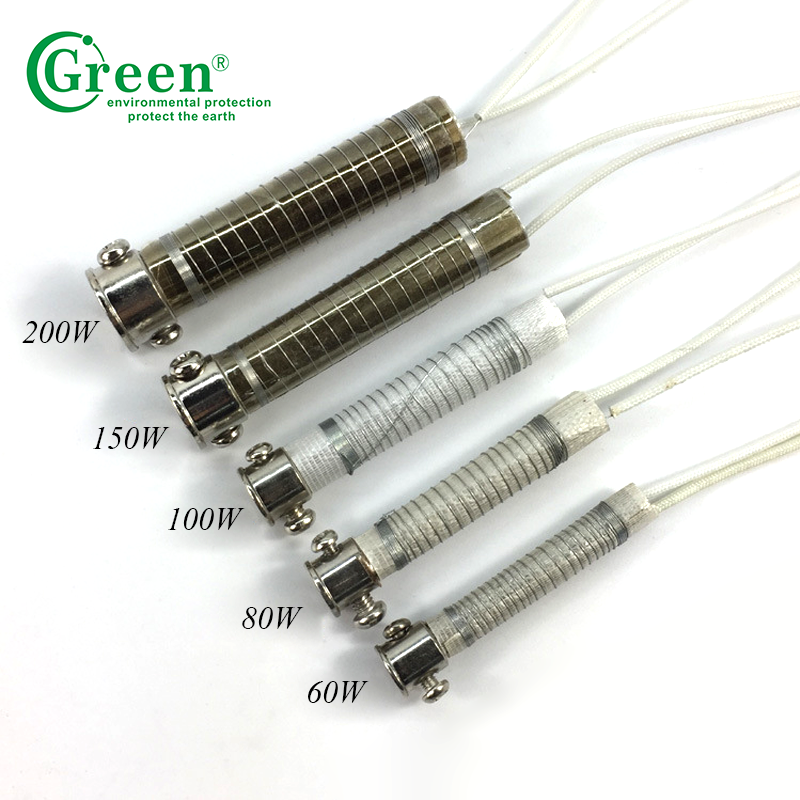 Wooden Handle Industrial Soldering Iron 300-2000 ℃ 110V / 220V Lead Free Material