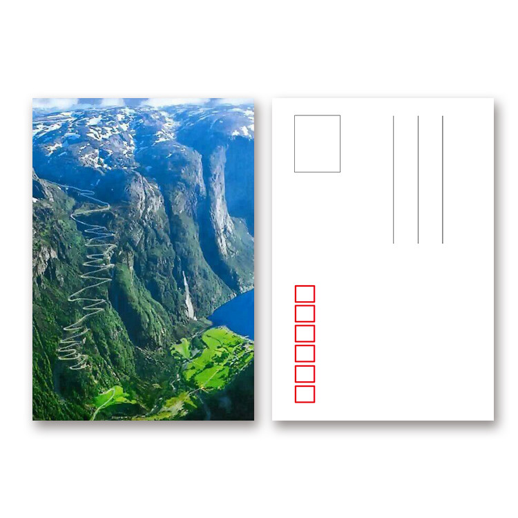 Lenticular Image Printing 3D Lenticular Postcard Personalized Design
