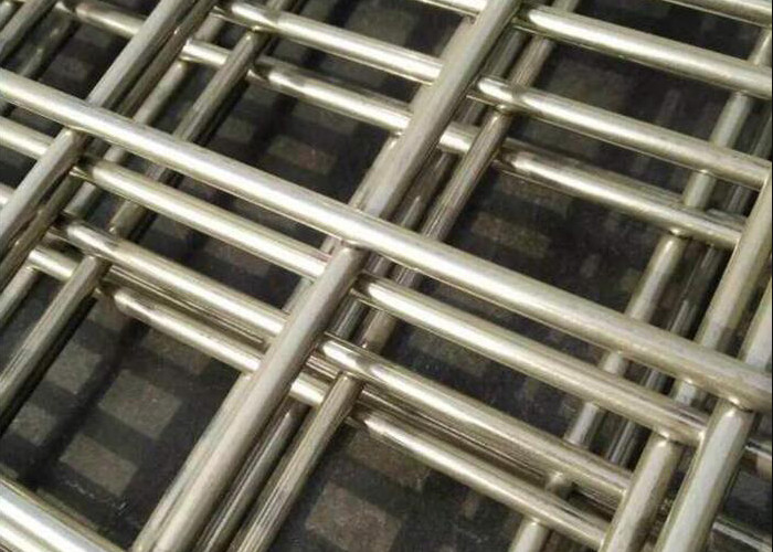 8mm 20cm Hole 2x4m Rebar Mesh Panels For Concrete