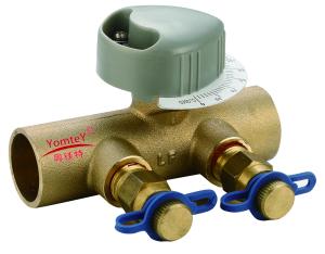 Quality YomteY LF Brass Circuit Setter Balancing Valve CXC wholesale