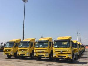 Quality 30 Ton 10 Tyres Used Tractor Trucks , 6x4 Second Hand Tractor Unit wholesale