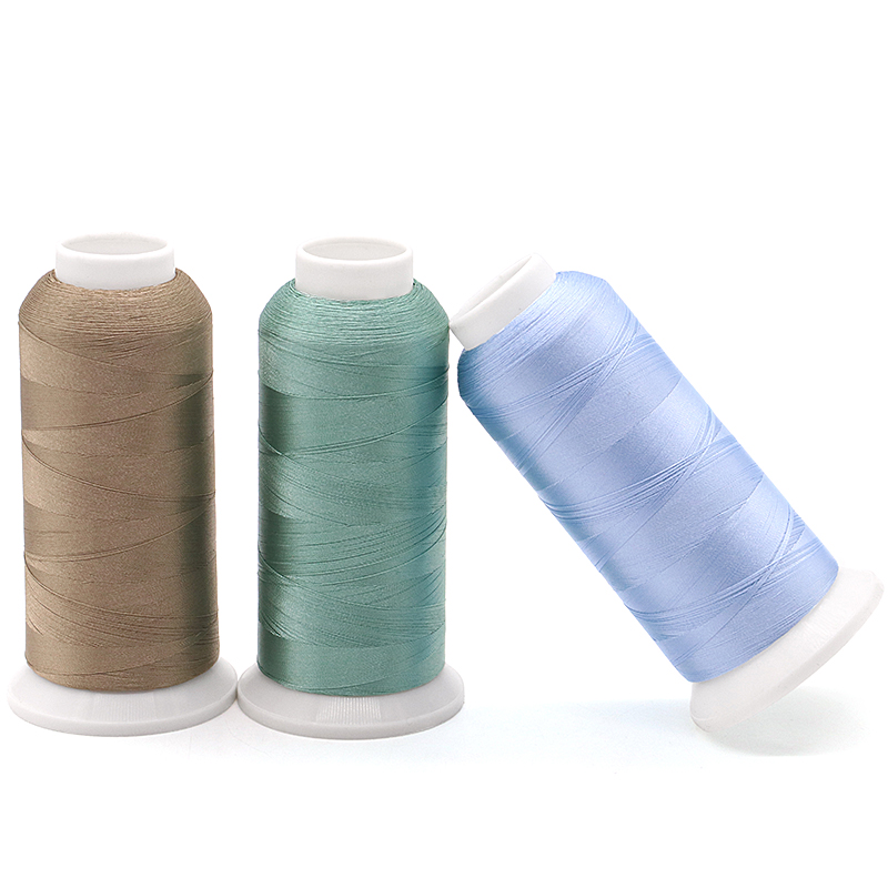 4000 Yard 120D/2 Filament Dyed Polyester Thread for Embroidery Machine Pattern Dyed