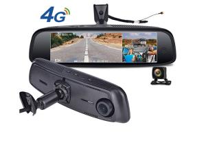 Quality HD 1080P 3CH 4G LTE Rear View Mirror Dash Cam wholesale