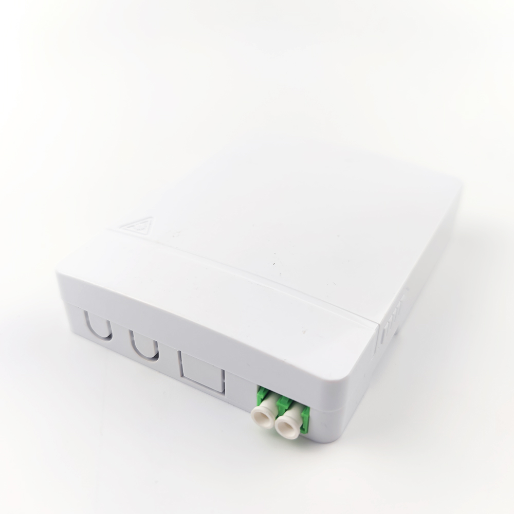 5 -Made LC APC Plastic Fiber Optic Faceplate Socket Panel for Indoor in FTTH Network