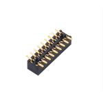 1.27mm pitch shenzhen factory waterproof gold plated customized female singlerow