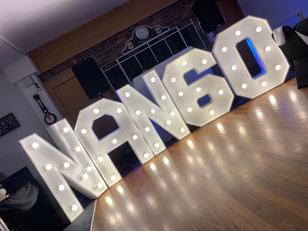 Led Numbers Giant Light Up Letters Led Marquee Alphabet Letters for Birthday Decor Party