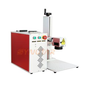 Quality 20W Industrial Fiber Laser Marking Machine For Plastic High Precision wholesale