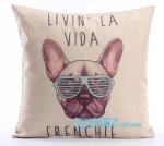 Wholesale creative double sided printing cheap cushions geometric deer custom