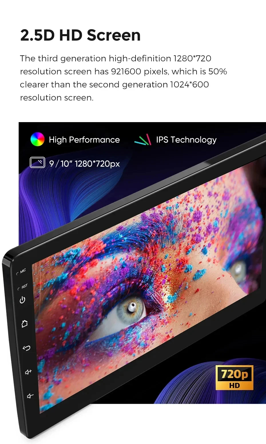 Universal 1Din Car DVD MP3 MP4 Player Built-in WiFi Connection Car Monitor MP5 Stereo