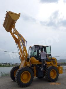 Quality 2.5 Ton Small Wheel Loader 76kw 103hp Rating Power EU Stage II Emissions wholesale