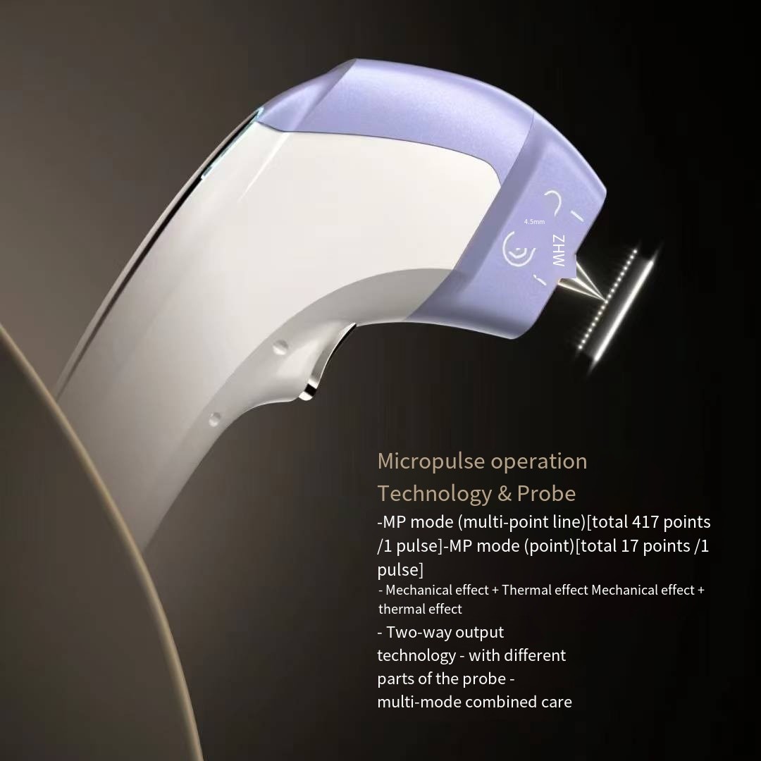 Focused Ultrasound Beauty Device , Portable Ultrasound Facial Machine