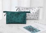 Custom logo portable large capacity simple waterproof travel toiletries storage