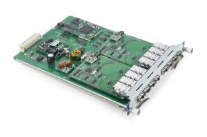 Quality 1U Management 4 Channels SFP To SFP OEO Optical Media Converter Card wholesale