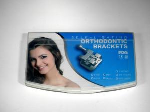 Quality 0.022 345 Hooks Metal Dental Braces Passive Self Ligating Roth Type wholesale