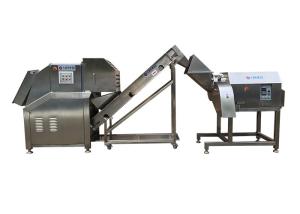 Quality 2000KG/H Industrial Meat Processing Machine Frozen Meat Cube Cutter wholesale