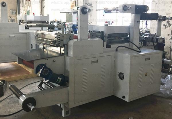 Self Adhesive Tape / Label Die Cutting Machine Hot Foil Stamping 220V 380V
