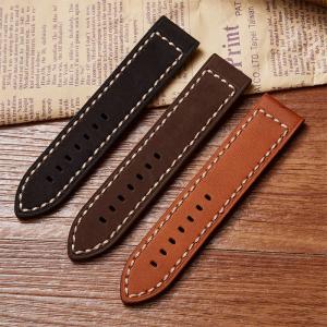 Quality Watch belt watch fashion bracelet strap wristband brown light brown black20mm 22mm24mm wholesale