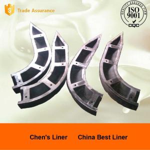 Quality Pearlitic Cr-Mo Alloy Steel Mill Liners High Stability Noise Reduction wholesale