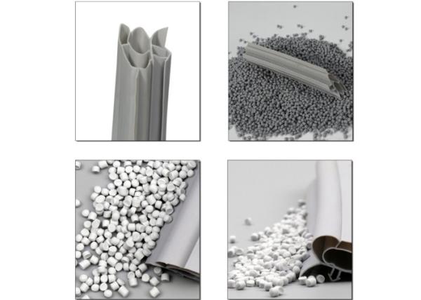 Shockproof Waterproof PVC Compound Granules For Door Gasket Seal Strip Glass