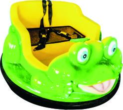 Quality Frog Battery Operated Bumper Cars Scratch Resistant Stable High Revenue wholesale
