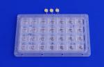 PC led optics lenses For Led Street Lighting with PCB Module