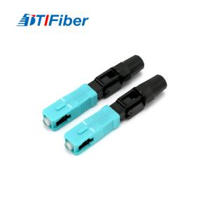 Quality FTTH SC OM3 Multimode Fiber Optic Fast Connector wholesale