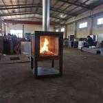 Wood Burning Outdoor Freestanding Corten Steel Stove Metal Fireplace