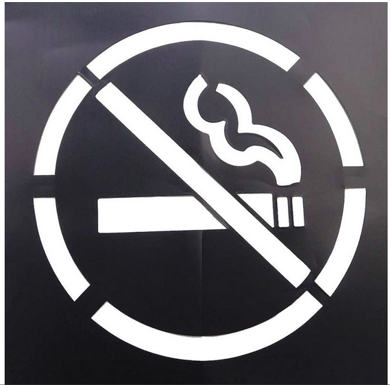 Wheelchair Symbol Pavement Marking Stencils Public Place Reusable Paint Spurt Stencil