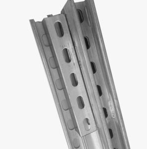 Quality 6m Pre Galvanized Steel C Channel Strut With Slotted Design wholesale