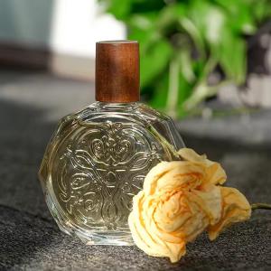 Quality Custom Logo Luxury 50ml Portable Glass Perfume Bottle Spray Cap wholesale